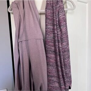 2 Lululemon Vinyasa Scarves - Pink